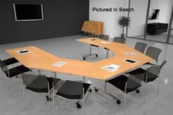 Nene Folding 30 Degree Trapezoidal Table -Office Furniture Store table 12jpg 4