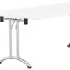 Avon White Folding 22.5 Degree Trapezoidal Table -Office Furniture Store table 5 5