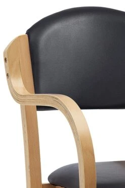 Tahara Vinyl Stackable Visitor Chair -Office Furniture Store tahara 1