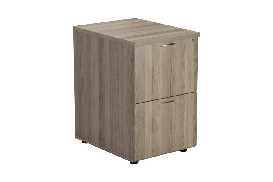 Kestral Grey Oak 2 Drawer Filing Cabinet 3 Kestral Grey Oak 2 Drawer Filing Cabinet