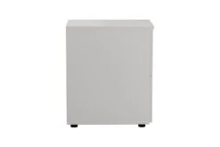 Kestral White 2 Drawer Filing Cabinet -Office Furniture Store tes2fcwh side