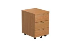 Kestral Mobile 3 Drawer Pedestal -Office Furniture Store tesmp3ok front 45