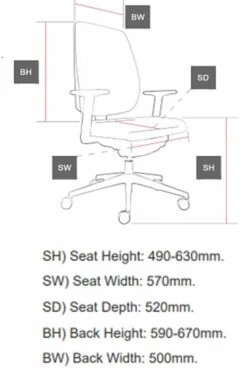 Torque Bariatric Chair -Office Furniture Store torque 5 1