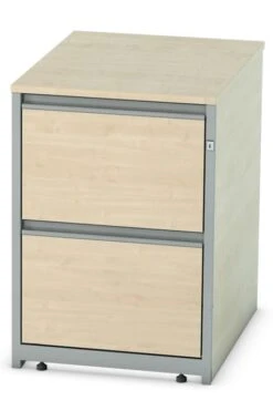Thames Two Filing Drawers -Office Furniture Store two drawer filing cabinet maple