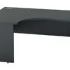 Nene Black Corner Panel End Desk