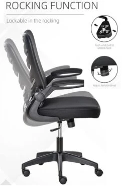 Alaska Mesh Office Chair -Office Furniture Store vinsetto mesh office chair swivel task 4