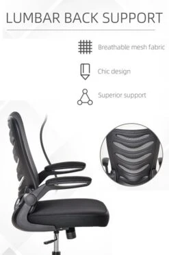 Alaska Mesh Office Chair -Office Furniture Store vinsetto mesh office chair swivel task 6
