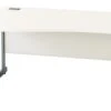 Avon White Wave Cantilever Desk -Office Furniture Store waveleft cantilever desk