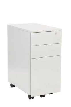 Steel Slimline Mobile Pedestal -Office Furniture Store whi