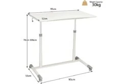 Bancroft Height Adjustable Desk 23 Bancroft Height Adjustable Desk -Office Furniture Store white 2
