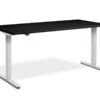 Zero Standing Height Adjustable Desk 1 Zero Standing Height Adjustable Desk -Office Furniture Store zero black white frame
